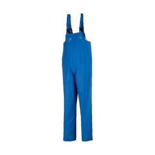 Sioen Blue Reusable Bib & Brace Overall Size M, Flexothane Polyamide, Lightweight Protection S6639/RB/M