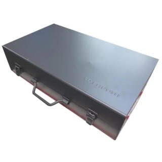 Facom Aluminium Tool Box Grey Aluminium Material 1 Compartment 1 Tray BT.108