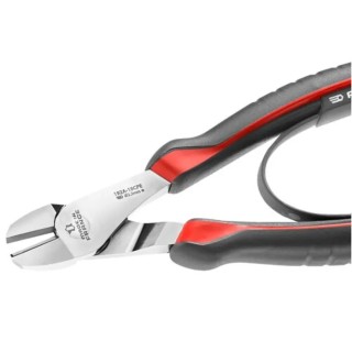Facom High-Performance Diagonal Side Cutter with Bi-Material Ergonomic Grip, Carbon Steel Jaw 28mm, 200mm Length 192A.20CPE