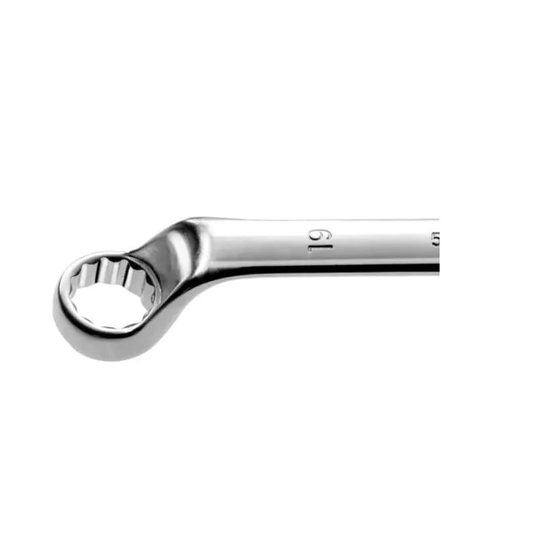 Facom Metric Offset Ring Spanner 26 x 28 mm, 345 mm Overall Length 12-Point Profile 55A.26X28