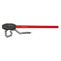 Facom 180 mm Jaw Capacity Chain Wrench, 690mm Overall Length, Metal Handle 137B.6P