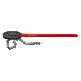 Facom 180 mm Jaw Capacity Chain Wrench, 690mm Overall Length, Metal Handle 137B.6P