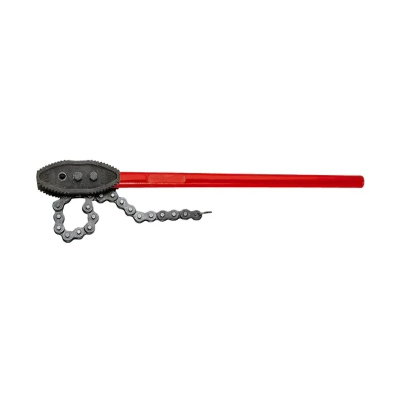 Facom 180 mm Jaw Capacity Chain Wrench, 690mm Overall Length, Metal Handle 137B.6P