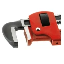 Facom 49 mm Jaw Capacity Pipe Wrench, 350 mm Overall Length, Metal Handle, Chrome Finish 131A.14