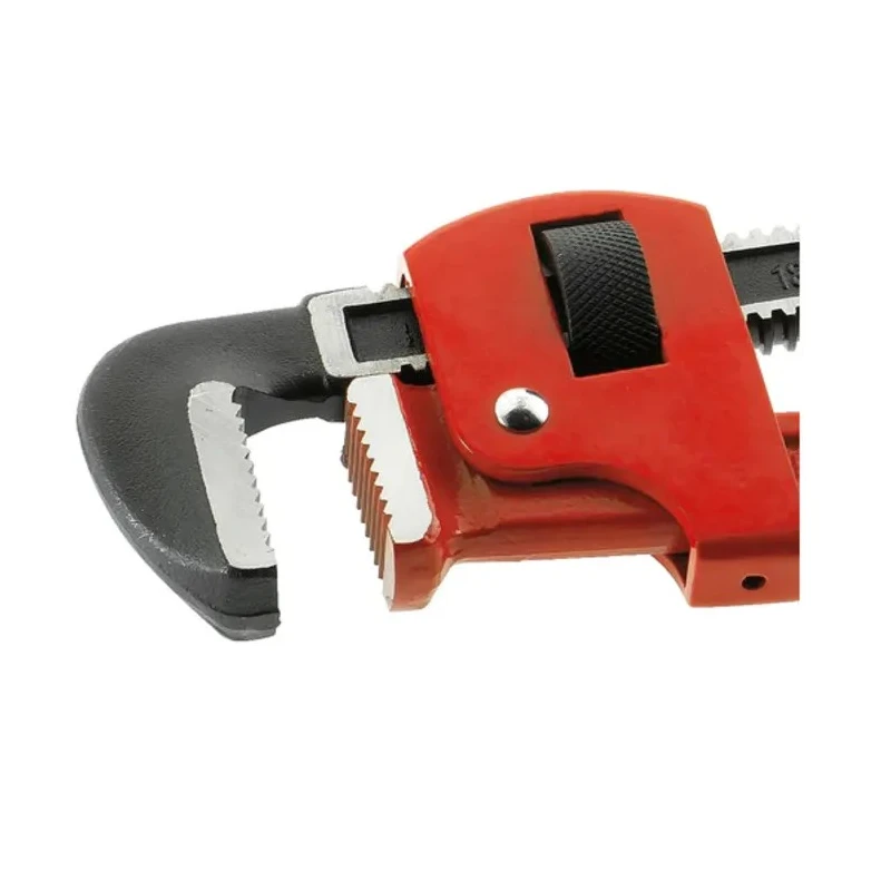 Facom 49 mm Jaw Capacity Pipe Wrench, 350 mm Overall Length, Metal Handle, Chrome Finish 131A.14