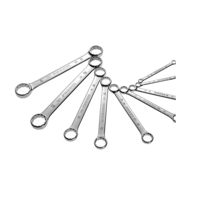 Facom 12-Piece Metric Offset Ring Spanner Set 6 x 7 to 30 x 32 mm 59.JE12