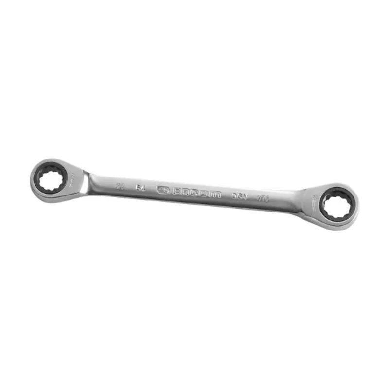 Facom Double Ended Ring Spanner 9.53 x 11.11 mm Chrome Finish 150mm Overall 64.3/8X7/16