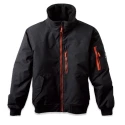 Parade Waterproof Bomber Jacket Men Black Size 3XL Nylon Outer, 100% Polyester Lining ORTEGO Series 17ORTEGO1494TXXXL