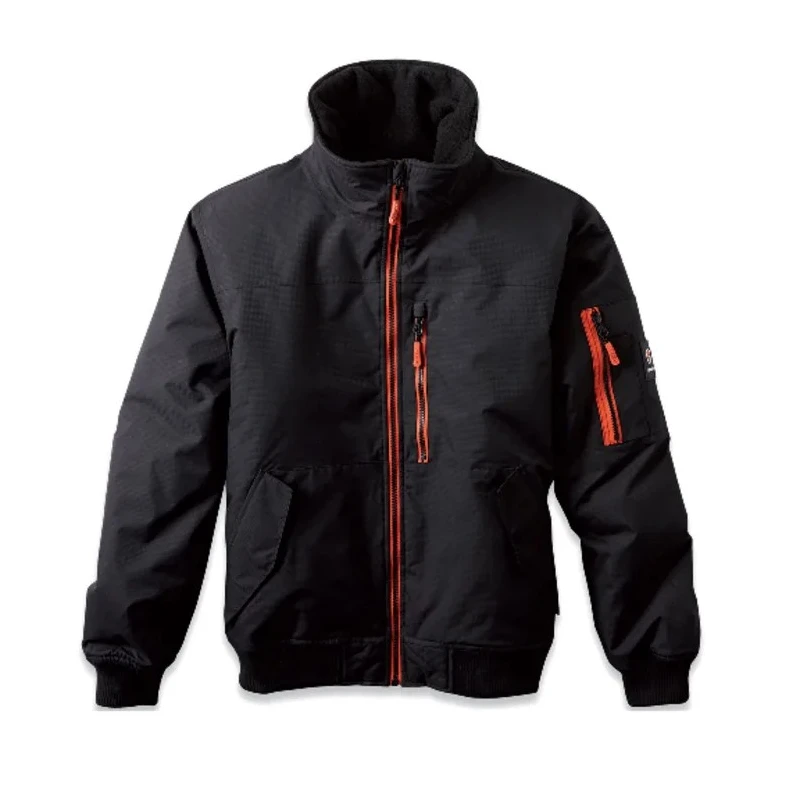 Parade Waterproof Bomber Jacket Men Black Size 3XL Nylon Outer, 100% Polyester Lining ORTEGO Series 17ORTEGO1494TXXXL