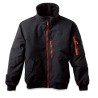 Parade Waterproof Bomber Jacket Men Black Size 3XL Nylon Outer, 100% Polyester Lining ORTEGO Series 17ORTEGO1494TXXXL