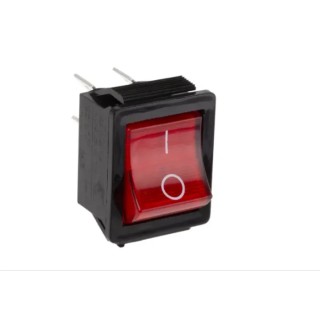 Bulgin On-Off On-Off Panel Mount Rocker Switch 16A, 250V AC, 72V DC C1353ABNAC