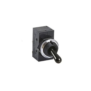 Bulgin Toggle Switch Panel Mount On-Off SPST 20A 250V AC Nylon Actuator C1700ROAAA