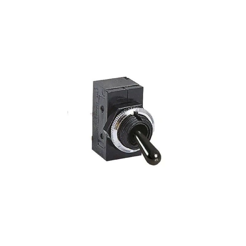 Bulgin Toggle Switch Panel Mount On-Off SPST 20A 250V AC Nylon Actuator C1700ROAAA
