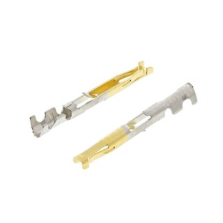 Hirose Female Crimp Circular Connector Contact Wire Size 26, 30AWG Gold Plated Phosphor Bronze HR30-SC-111