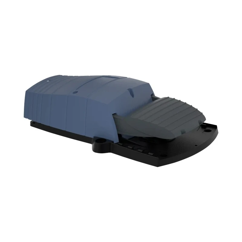 Schneider Electric Industrial Duty Momentary On-Off Foot Switch 1 NO/1 NC Plastic Housing 3A Contact Current 240V AC XPEB110