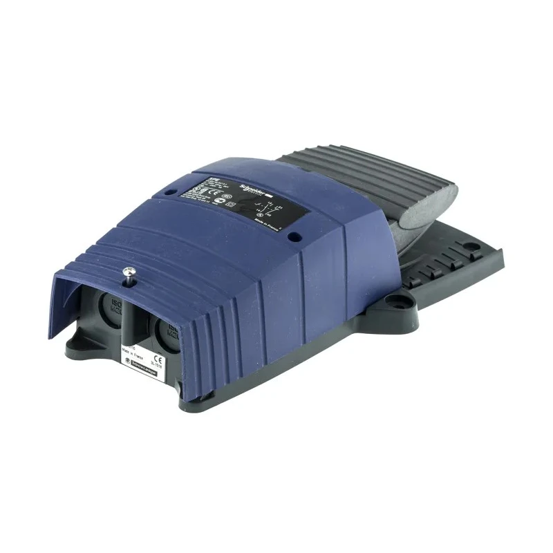 Schneider Electric Industrial Duty Momentary On-Off Foot Switch 1 NO/1 NC Plastic Housing 3A Contact Current 240V AC XPEB110