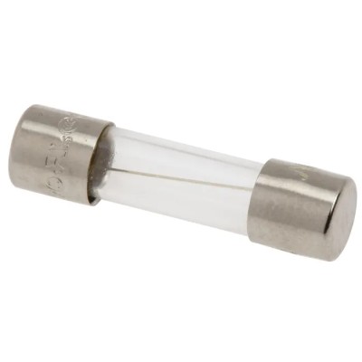 Eaton 6.3A Fast Acting Glass Cartridge Fuse, 5 x 20 mm, 250V AC S500-6.3-R