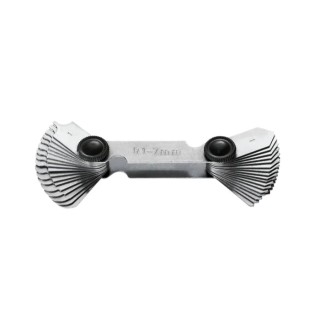 Facom Radius Gauge Metric 30 Blades Increment 0.5 mm Minimum 15.5 mm Maximum 25 mm DELA.1790.00