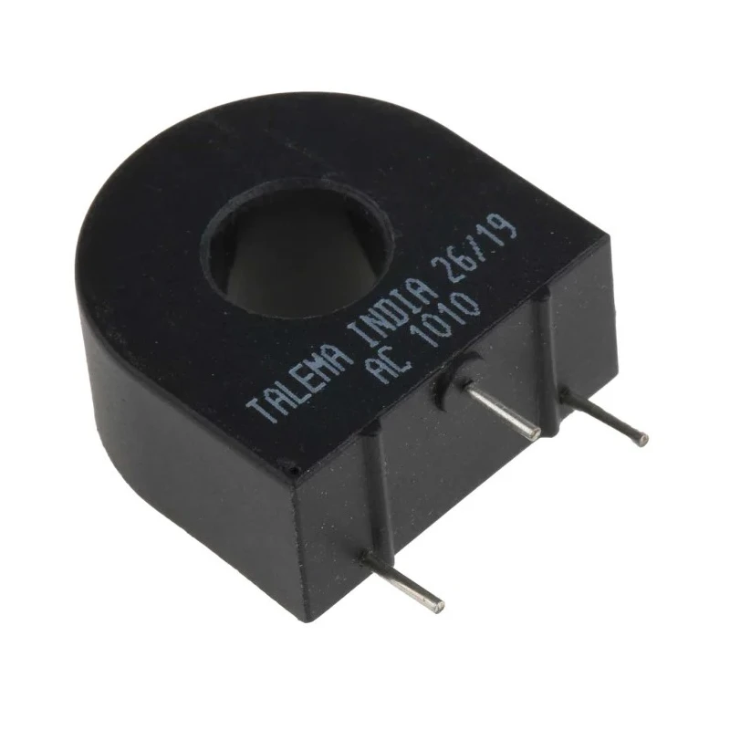 Nuvotem Talema Current Transformer AC-1 Series PCB Mount 10A Primary, 10mA Secondary, 1000:1 Turns Ratio AC-1010