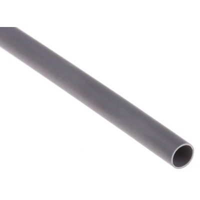 RS PRO Halogen Free Heat Shrink Tubing Grey 4.8 mm Sleeve Diameter x 1.2m Length 2:1 Shrink Ratio 537-8005