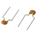 KEMET 10 pF Multilayer Ceramic Capacitor 200V dc ±5 % Through Hole Radial C322C100J2G5TA