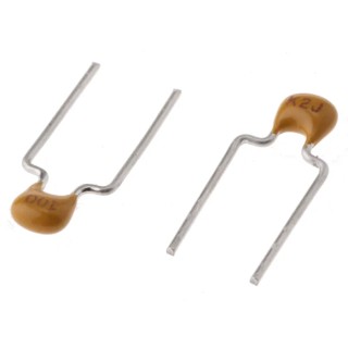 KEMET 10 pF Multilayer Ceramic Capacitor 200V dc ±5 % Through Hole Radial C322C100J2G5TA