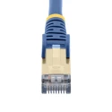 StarTech.com Cat6a Shielded Screened Ethernet Cable, 5 m, Blue PVC Jacket 