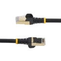 StarTech.com Cat6a Shielded Screened Ethernet Cable 10 m Black PVC Jacket 26AWG Copper RJ45 