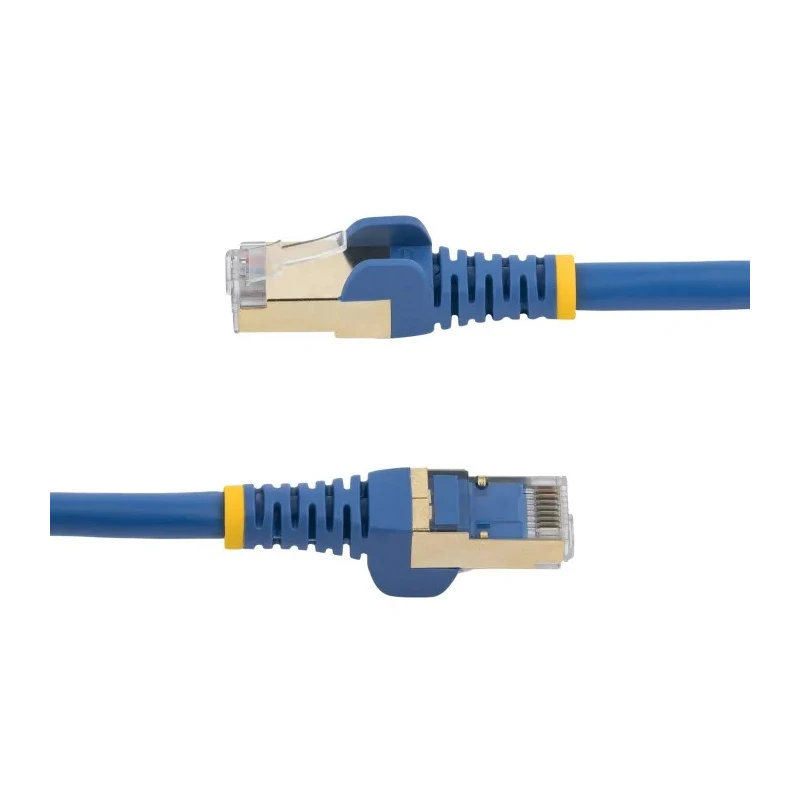 StarTech.com Cat6a Shielded Screened Ethernet Cable, 5 m, Blue PVC Jacket 