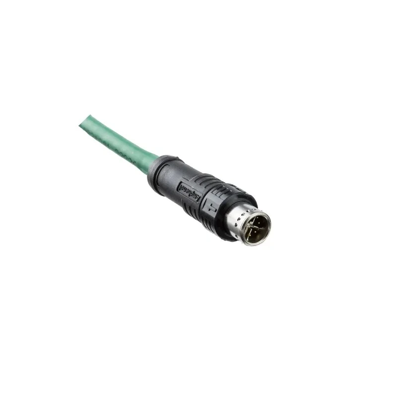 Amphenol Industrial Male 8 Way M12 to Unterminated Sensor Actuator Cable 5 m MSXS-08BMMM-PL8X05