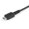 StarTech.com USB 2.0 Male USB Type A to Male Micro USB Type B Cable Black 1m USBSCHAU1M