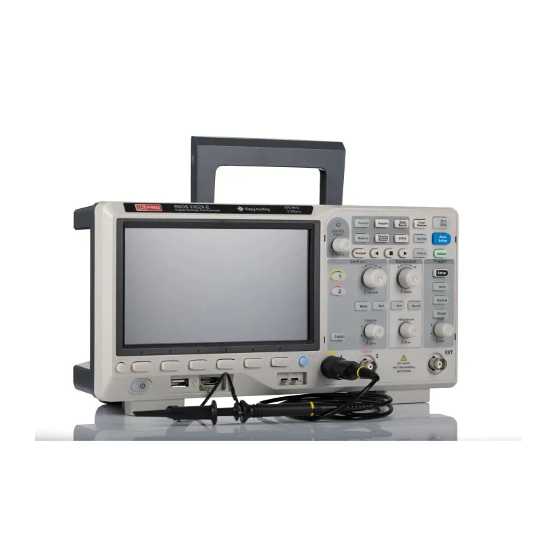 RS PRO 350 MHz Bench Digital Phosphor Oscilloscope 18 Channels UKAS 236-9005