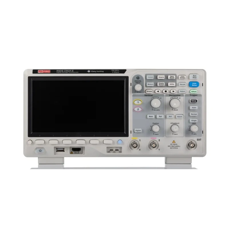 RS PRO 350 MHz Bench Digital Phosphor Oscilloscope 18 Channels UKAS 236-9005
