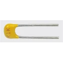 KEMET 3.3 nF Multilayer Ceramic Capacitor, 100V DC, ±10% Tolerance, Through Hole Radial Mount C322C332K1R5TA