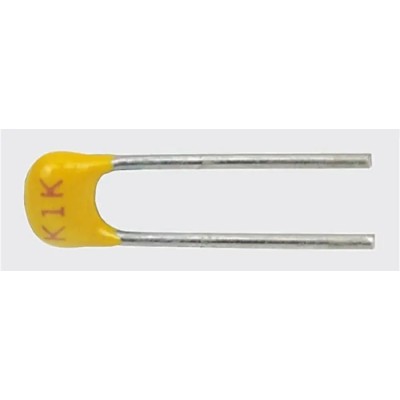KEMET 3.3 nF Multilayer Ceramic Capacitor, 100V DC, ±10% Tolerance, Through Hole Radial Mount C322C332K1R5TA