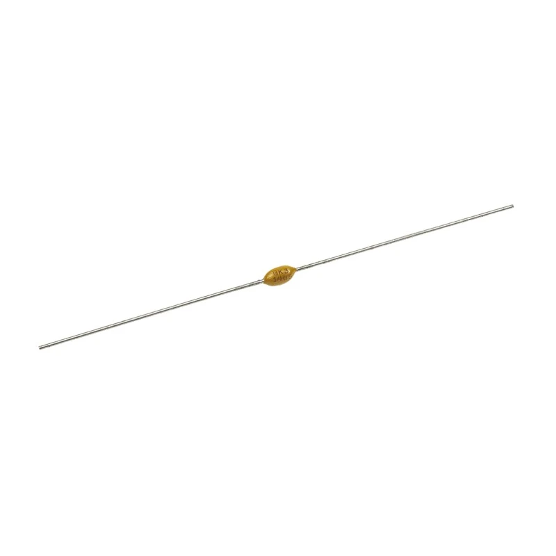 KEMET 10 nF Multilayer Ceramic Capacitor, 50V DC, ±10 % Tolerance, Axial Mount, Aximax 400 Series C410C103K5R5TA