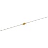 KEMET 10 nF Multilayer Ceramic Capacitor, 50V DC, ±10 % Tolerance, Axial Mount, Aximax 400 Series C410C103K5R5TA