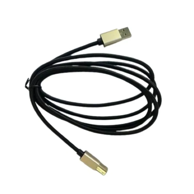 RS PRO IC Socket USB Cable Male USB Type A to Male USB B, USB 2.0, Black Jacket, 2 m 236-9152