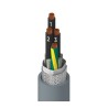Alpha Wire Xtra-Guard FLEX Performance Multi-Core Industrial Cable 4 Cores Screened 600V 9.14mm Diameter 305m 901804CY SL005