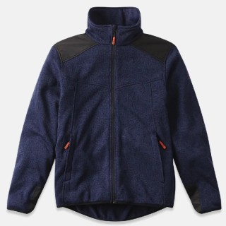 Parade Unisex Nylon Work Fleece Jacket Black Green White Yellow Zipper Size L 17OPOLE*1482TL