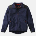 Parade Unisex Nylon Work Fleece Jacket Black Green White Yellow Zipper Size L 17OPOLE*1482TL