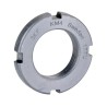 SKF Lock Nut Bearing Assembly for Use with Bearing KM 4, 20mm ID, 32mm OD, Threaded Reusable Lock Nut KM 4