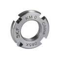 SKF Lock Nut Bearing Assembly with M10x0.75 Thread, 10mm Inside Diameter, Dimensions 13.5 x 18 x 4 mm KM 0