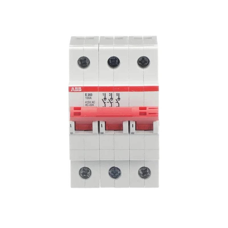 ABB Pro M Series S2CU Molded Case Circuit Breaker 1-Pole 100A, 25kA Breaking Capacity, 400V AC, DIN Rail Mount S2CU