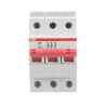ABB Pro M Series S2CU Molded Case Circuit Breaker 1-Pole 100A, 25kA Breaking Capacity, 400V AC, DIN Rail Mount S2CU