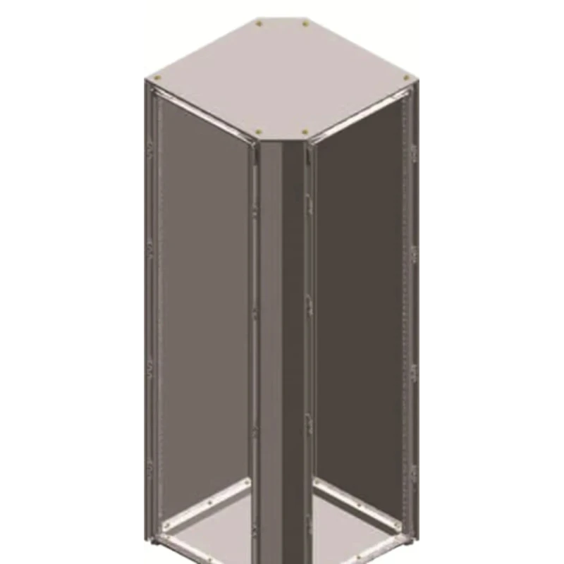 ABB Floor Standing Enclosure Galvanized Steel Sheet RAL 7035 Color External Width 544 mm 2CPX045685R9999