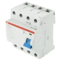 ABB F200 Series Residual Current Circuit Breaker 100A 3-Pole 300mA Type AC 1kA 400V AC 2CSF204001R3900 F204 AC-100/0,3