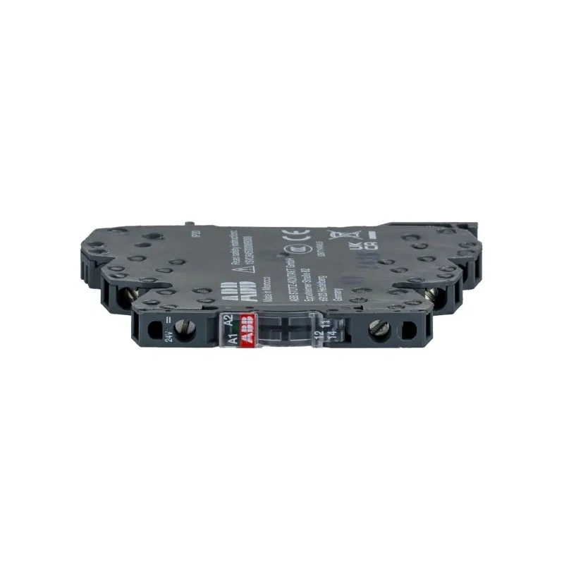 ABB Electromechanical Interface Relay SPDT, DIN Rail Mount, 24V DC Coil, 10A Contact, RB121