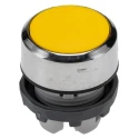 ABB MP1 Series Yellow Momentary Push Button Head 22.5 mm Cutout IP66 1SFA611100R2003