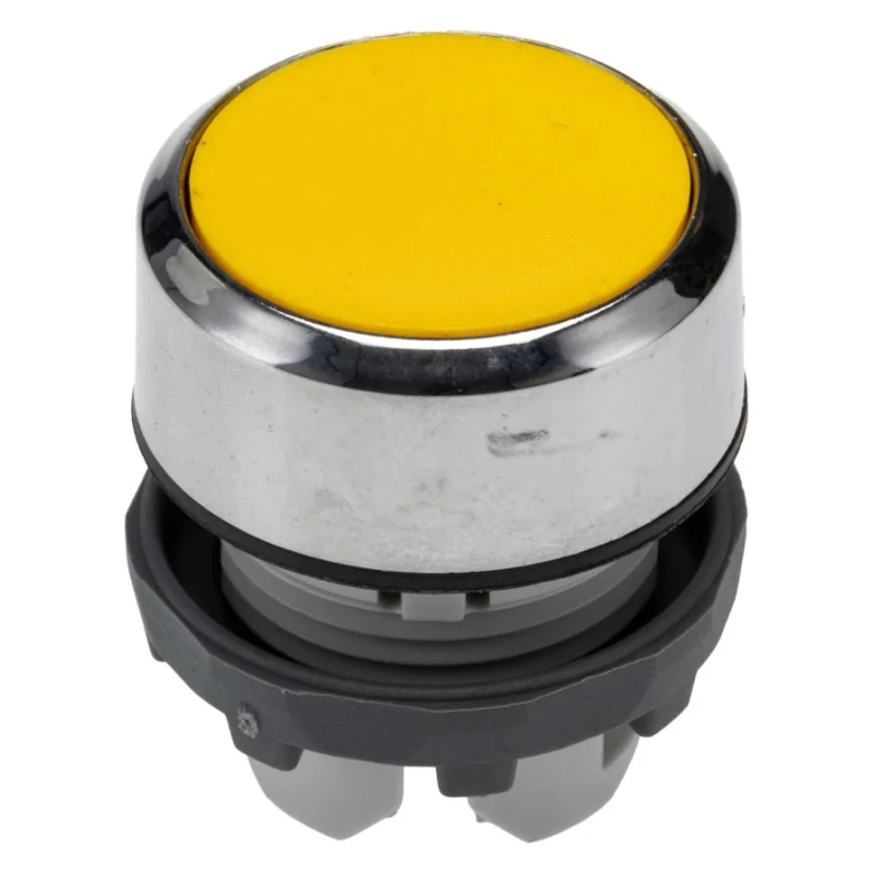 ABB MP1 Series Yellow Momentary Push Button Head 22.5 mm Cutout IP66 1SFA611100R2003